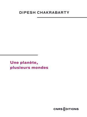 cover image of Une planète, plusieurs mondes